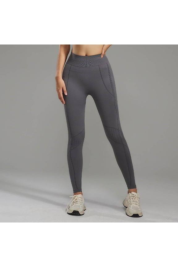 Workout Leggings for Women,Gym Scrunch Lifting Seamless Leggings Non See Through High Waist Seamless Workout Leggings for Lifting Yoga Pants(Blue,L)