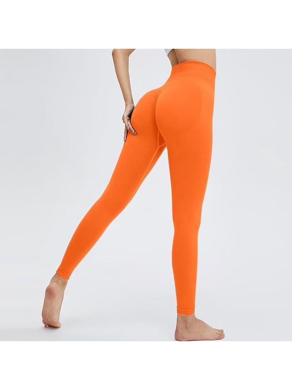 Workout Leggings for Women Outdoor Seamless Peach Lifting Sports Tights Fitness Soft Tummy Control Yoga Pants