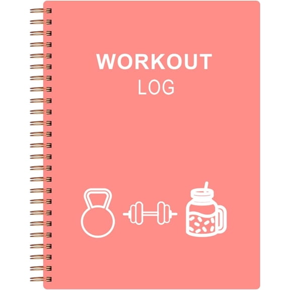 Workout Log for Women & Men - A5 Fitness Planner/Journal to Track , Workout Journal for GYM, Bodybuilding Progress - Daily & Wellness ,