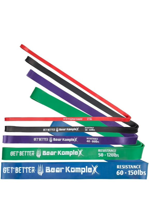 Workout Looped Resistance Bands for at-Home Workouts, Durable for Pullups, Stretch Assist, Mobility, and Strength Training, Buy a Single Band or Variety Set