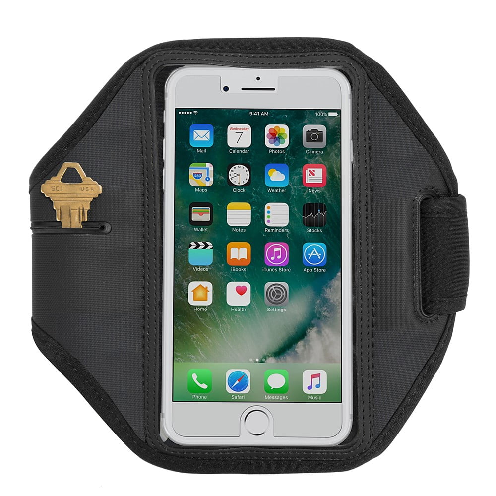 Workout Neoprene SumacLife Armband with Key Slot for HTC Phones up to 6.75 Inches x 4 Inches