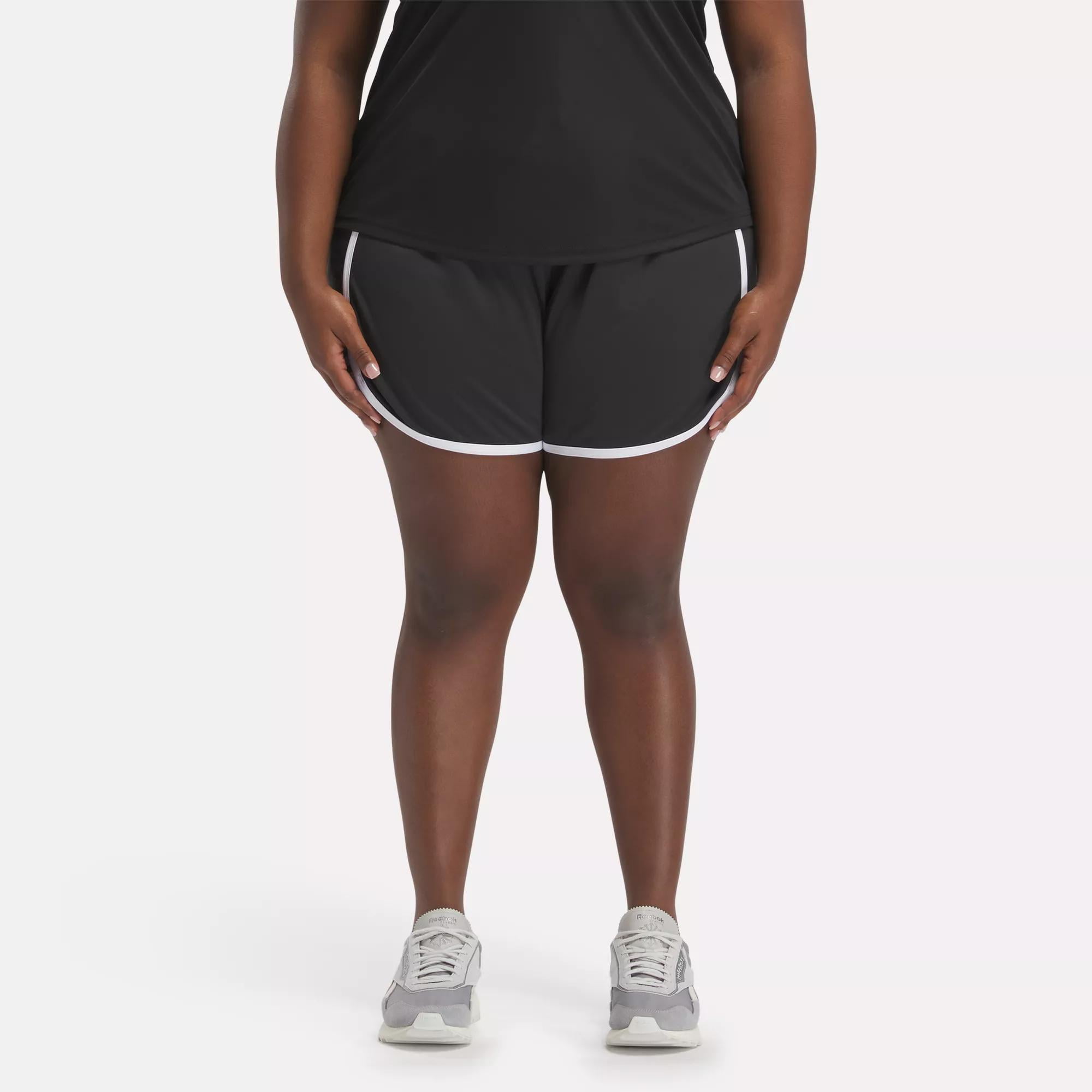 Reebok High Rise Workout, Athletic Shorts ( Women's)