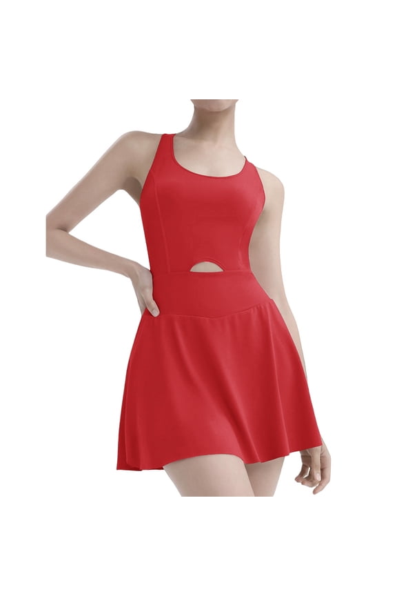 Workout Rompers for Women Running Onesie Bulit-in-Shorts Athletic One Piece Jumpsuits Summer Outfits Gym Yoga Clothes