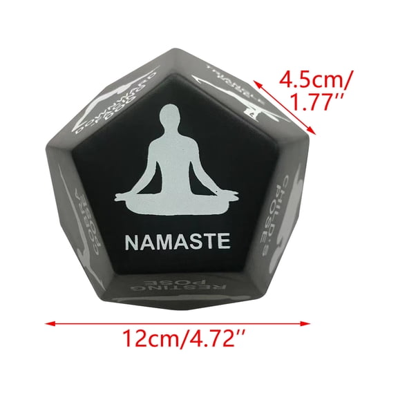 Workout Sets for Women 10cm 12 Face Body Yoga Exercise Fitness Dice Pressure Ball Toy