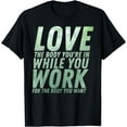 thumbnail image 1 of Workout Shirt Motivational & Inspirational Quote T-Shirt, 1 of 4