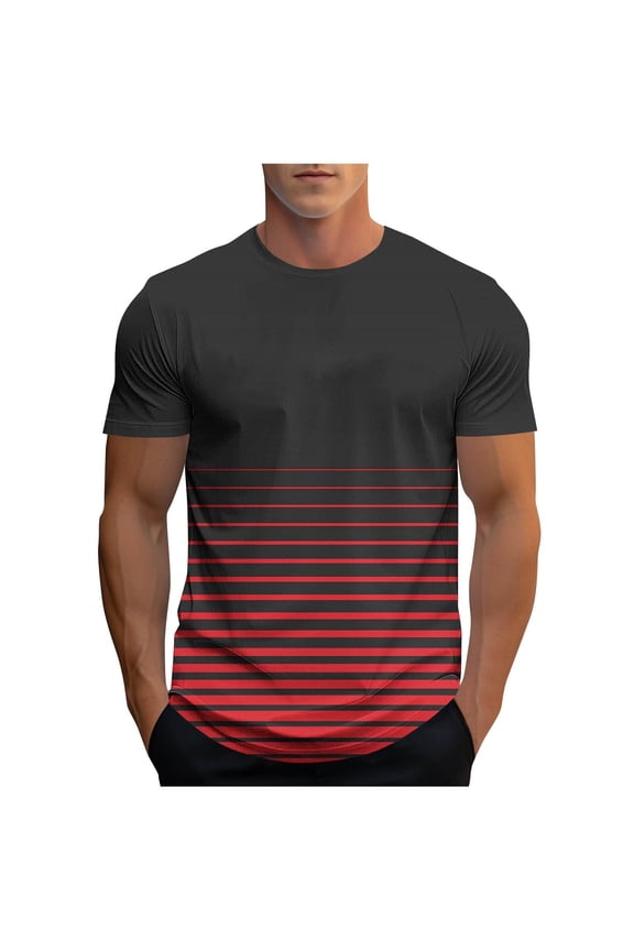 Workout Shirts for Men Loose Fit,Men's Athletic T-Shirt Performance Gym Shirt Moisture Wicking Quick Dry Running Workout Short Sleeve Tops