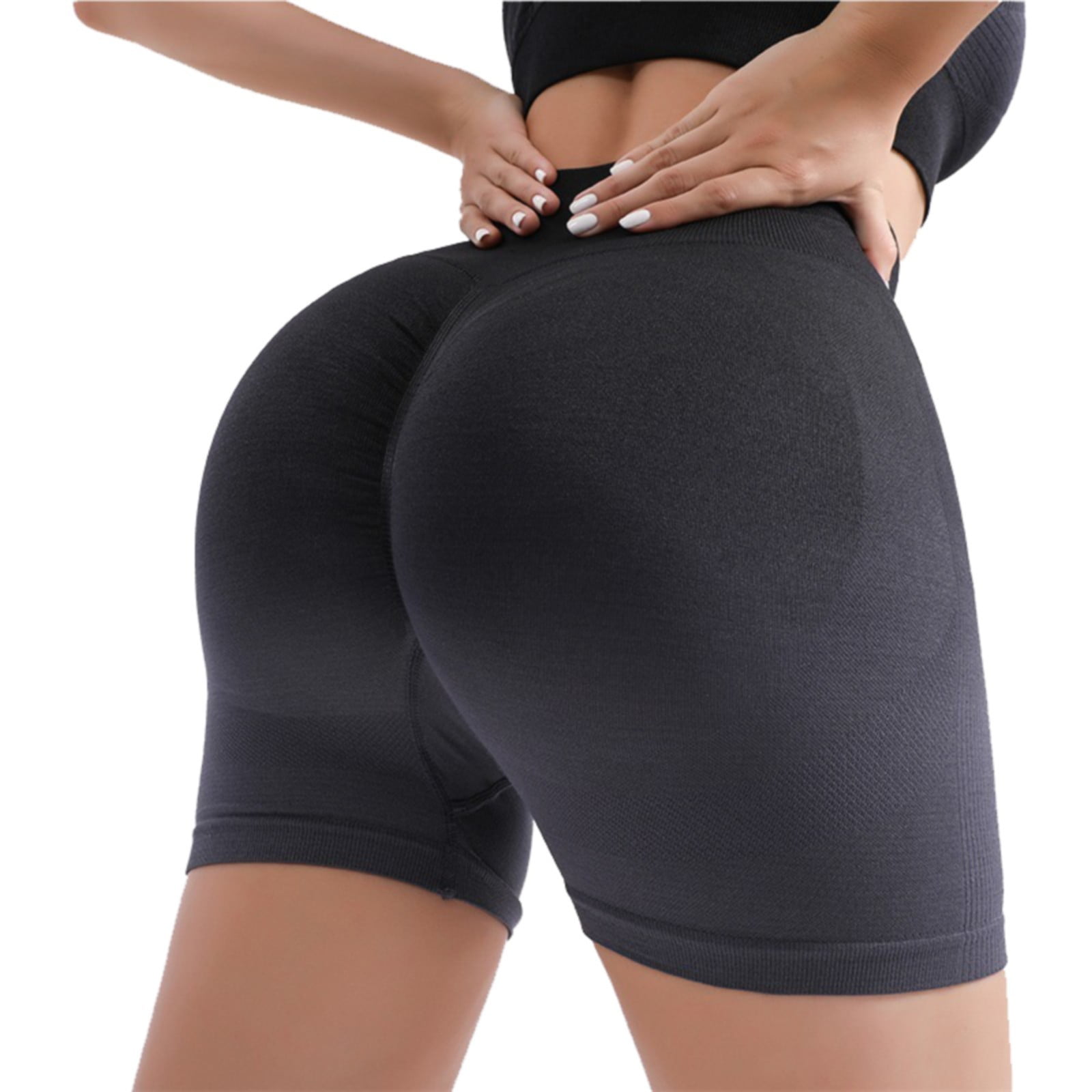 Workout Shorts For Women Scrunch Butt Lifting Seamless High Waist Gym