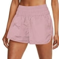 thumbnail image 1 of Workout Shorts Women, Audhol Womens Running Quick Dry Shorts Workout Elastic Waist Athletic Yoga Pants Sports Pants Athletic Shorts for Women Pink XL, 1 of 6