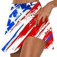 thumbnail image 1 of Workout Shorts Women Summer Saving Women's Summer Pleated Tennis Skirts Athletic Stretchy Short Yoga Fake Two Piece Trouser Skirt Shorts 2XL, 1 of 5