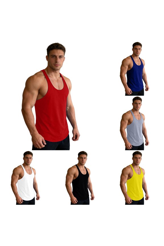 Workout Soft Gym Bodybuilding Stringer Tank Cow Print Shirt