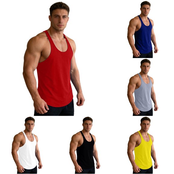 Workout Soft Gym Bodybuilding Stringer Tank Cow Print Shirt