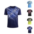 thumbnail image 1 of Workout T Shirts for Men 2026 Summer Casual Lightweight Breathable Relaxed Fit Short Sleeve Crewneck Athletic Gym Shirt, 1 of 5