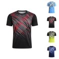 thumbnail image 1 of Workout T Shirts for Men 2026 Summer Casual Lightweight Breathable Relaxed Fit Short Sleeve Crewneck Athletic Gym Shirt, 1 of 3