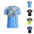 thumbnail image 1 of Workout T Shirts for Men 2026 Summer Casual Lightweight Breathable Relaxed Fit Short Sleeve Crewneck Athletic Gym Shirt, 1 of 4