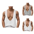 thumbnail image 1 of Workout Tank Tops Men Lightweight Breathable Deep V Neck Loose Fit Muscle Sleeveless Shirt Athletic Running Gym Tanks, 1 of 6