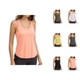 thumbnail image 1 of Workout Tank Tops Woman Loose Fit Scoop Neck Racerback Sleeveless Shirt Athletic Running Yoga Gym Tanks, 1 of 6