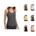thumbnail image 1 of Workout Tank Tops Woman Loose Fit Scoop Neck Racerback Sleeveless Shirt Athletic Running Yoga Gym Tanks, 1 of 5