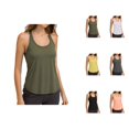 thumbnail image 1 of Workout Tank Tops Woman Loose Fit Scoop Neck Racerback Sleeveless Shirt Athletic Running Yoga Gym Tanks, 1 of 4