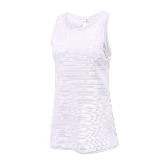 Workout Tank Tops Woman Mesh Hollowed-Out Womens Summer Tops Athletic Running Quick Dry Sleeveless Shirt