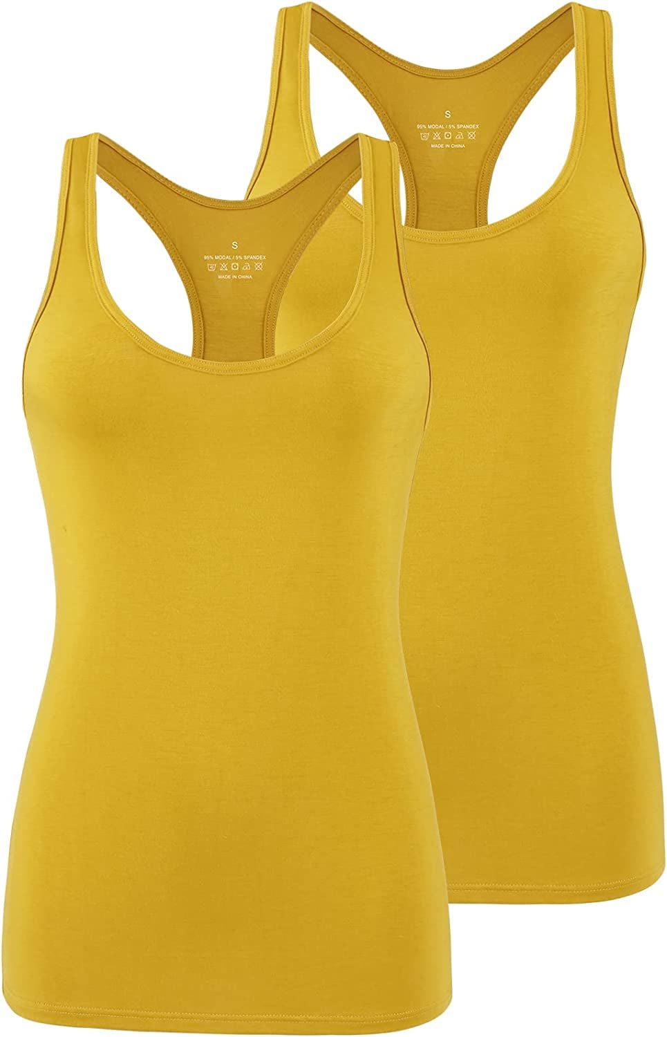 Workout Tank Tops for Women Athletic Yoga Tops Racerback Tanks Gym Exercise  Shirts Activewear Pack