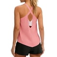thumbnail image 1 of Workout Tank Tops for Women Loose Fitted Running Sleeveless Tops Scoop Neck Quick Dry Athletic Racerback Gym Shirts, 1 of 6