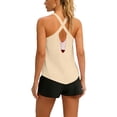 thumbnail image 1 of Workout Tank Tops for Women Loose Fitted Running Sleeveless Tops Scoop Neck Quick Dry Athletic Racerback Gym Shirts, 1 of 6