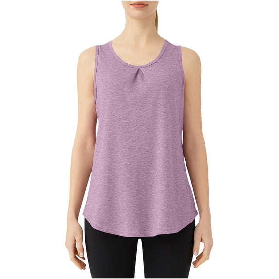 Workout Tank Tops for Women Sleeveless Running Athletic Loose Fit Yoga Tops Active Shirts Sports Gym Exercise Quick Dry