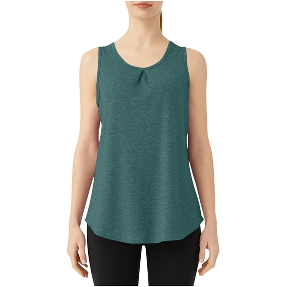 Workout Tank Tops for Women Sleeveless Running Athletic Loose Fit Yoga Tops Active Shirts Sports Gym Exercise Quick Dry