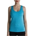 thumbnail image 1 of Workout Tank Tops for Women Sleeveless Solid Soft Yoga Fitness Tank Shirts Back Hollow Out Tie Knot Breathable Blouses, 1 of 7