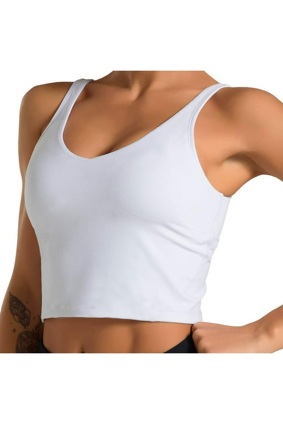 Workout Tank Tops for Women Stretch Sleeveless Women Crop Tops Lightweight Athletic Gym People Pull up Tanks Cami