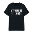 thumbnail image 1 of Workout Tops for Women Casual Printed Short Sleeve Crew Neck Tee Shirt Blouse,Black,M, 1 of 3