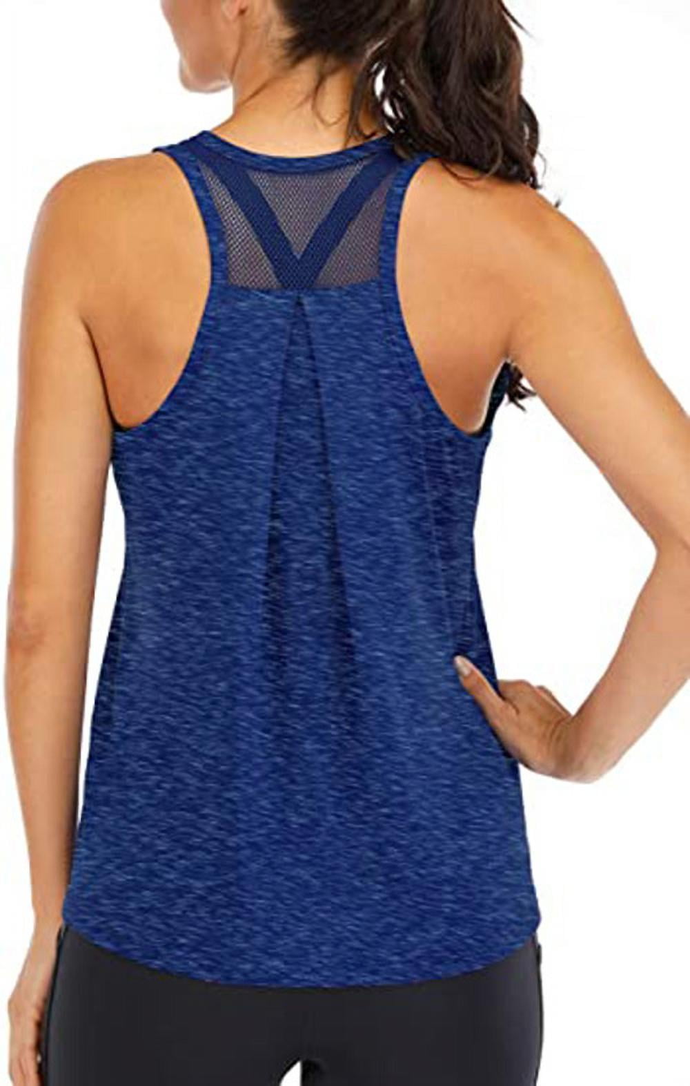 Women's Loose Fit Activewear Workout Gym Tank Tops Drop Armhole Athletic  Sports Running Yoga Tops Shirts L(8/10) 