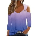 thumbnail image 1 of Workout Tops for Women Plus Women Work Blouses for Office Professional Hawaiian Shirts Blue Clearance Deals, 1 of 5