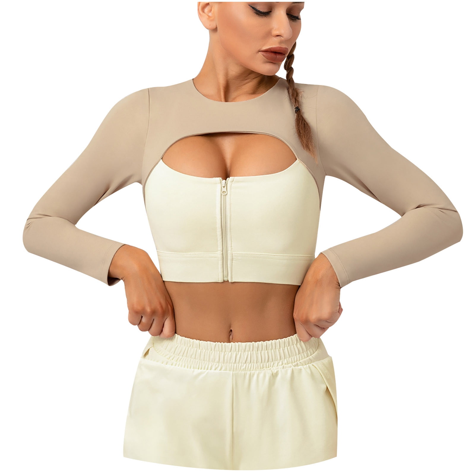 Cutout hotsell workout tops
