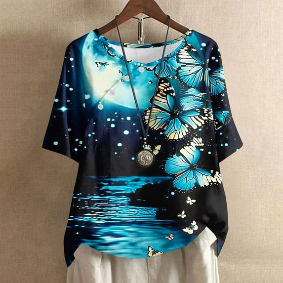 Workout Tops for Women Short Sleeve Blouses for Women Casual Grey Shirts for Women Dressy