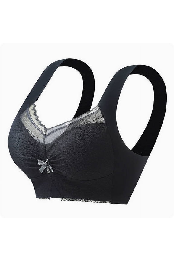 Workout Yoga Bra for Womens,Women Ice Silk Closure Wireless T-Shirt Bra One Piece Seamless Bra Full Coverage Shelf Non-Slip Anti-Sagging Seamless Bras Training Yoga Bra