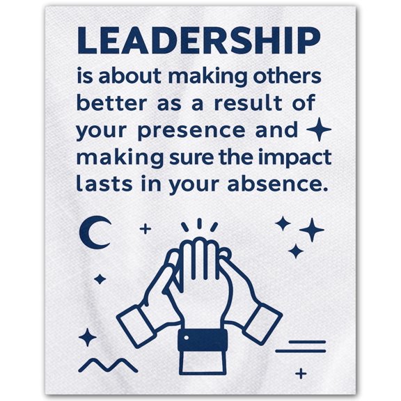Workplace Positivity and Team Spirit - Motivational Wall Art Poster Inspirational Office Wall Decor - Teamwork Quote Art for Classroom Home Office Studio Breakroom