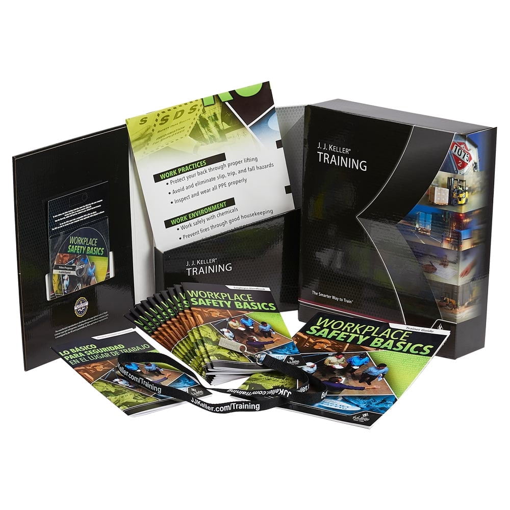 Workplace Safety Basics English & Spanish Training DVD Video- J. J ...