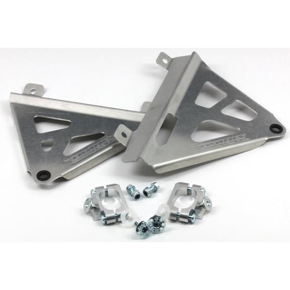Works Connection 18-777 Radiator Brace - Silver