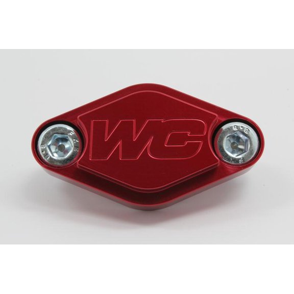 Works Connection 31-355 Block Off Plate - Red