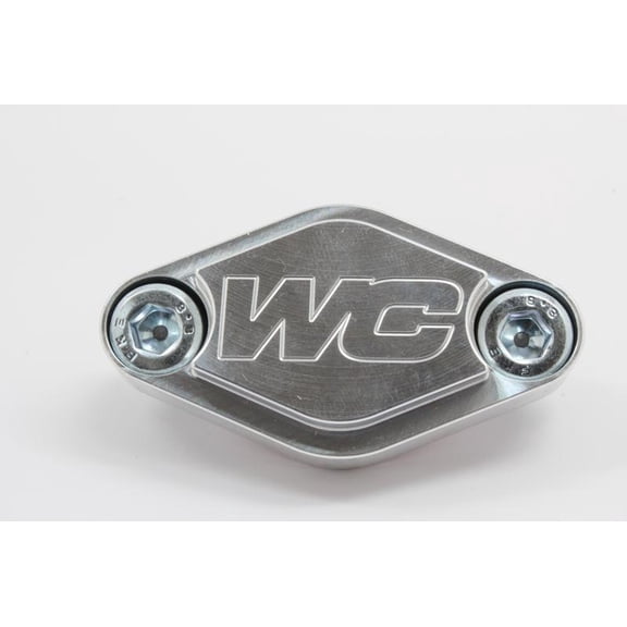 Works Connection 31-357 Block Off Plate- Silver