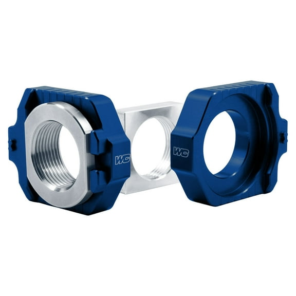 Works Connection 17-251 Elite Axle Block Kit Blue