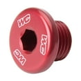 thumbnail image 1 of Works Connection Radiator Plug (RED) For 13-16 HONDA CRF450R, 1 of 3