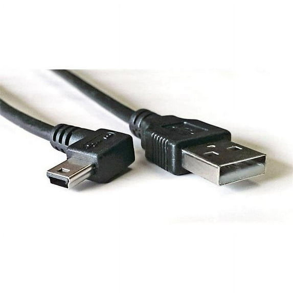 Works USB Mini Left Angle Cable- 40 in. Long