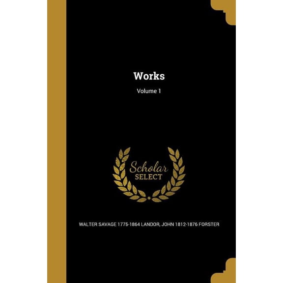 Works; Volume 1 (Paperback)