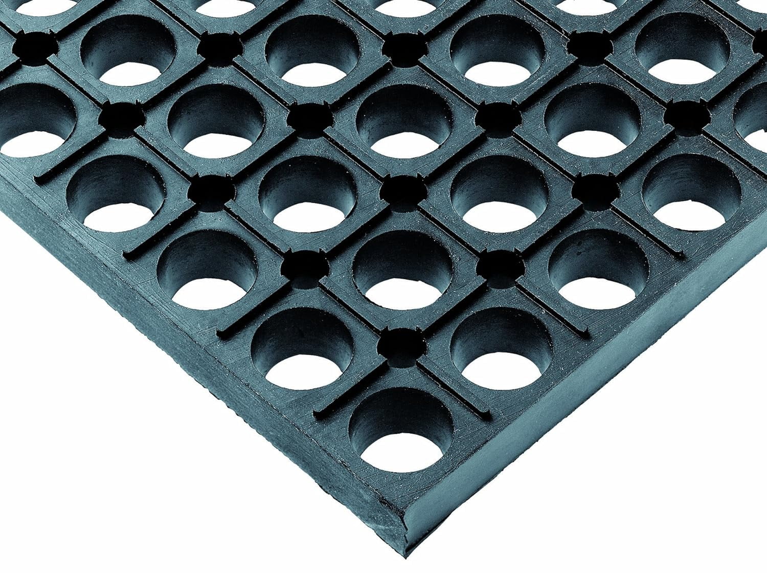 Worksafe Heavy Duty AntiFatigue Mat, For Wet Areas, 3' X 21/2' X 7/8