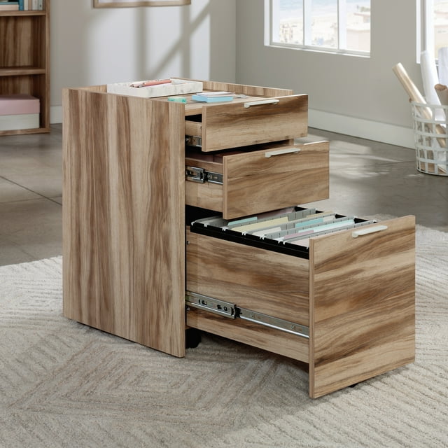 Lateral File Cabinet Sauder Bergen Circle Engineered Wood Table