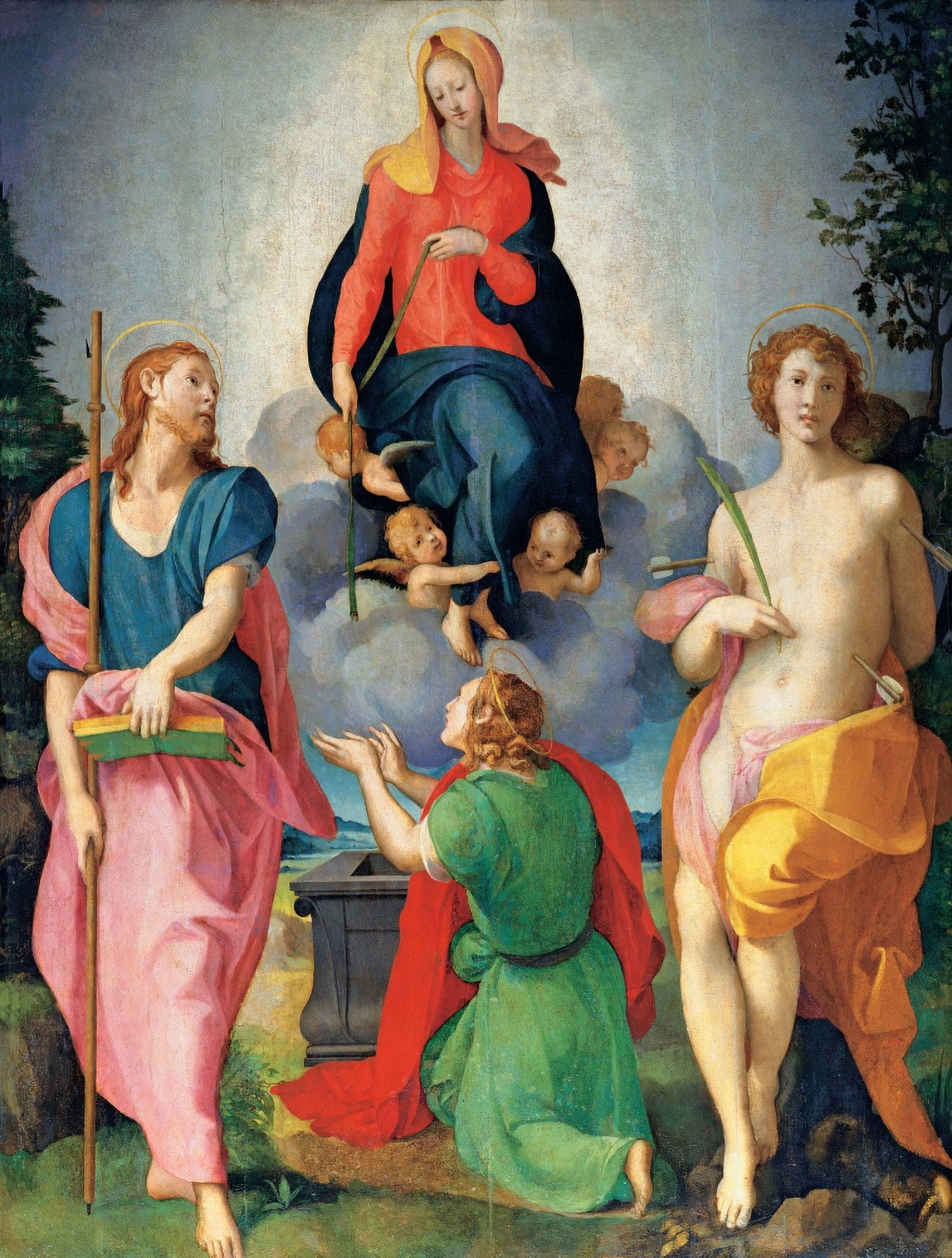 Workshop Carrucci Jacopo Detto Il Pontormo Canvas Art - (24 x 36)