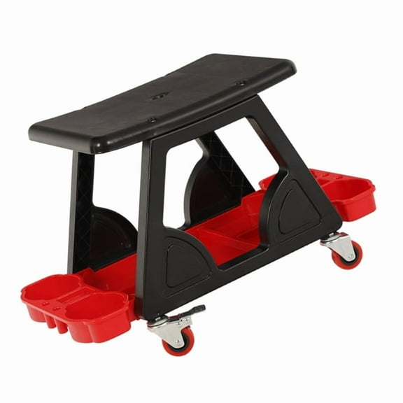 Workshop Creepers Seats with Tool Tray Storage Car Detailing Stool Chair for Car Waxing Automotive Car Repair Stool