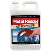 Workshop Hero Metal Rescue Rust Remover - Liquid All Purpose Cleaner - 1 Gallon   Household & Commercial Use, Effective Formula
